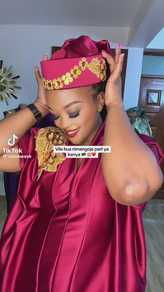 Kaftan with Cap